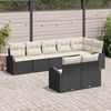 vidaXL Gartensofa-set 8 pcs Poly-Rattan 3346087 Bild 3