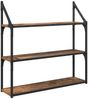 vidaXL Wandregal mit Regal Altholz 80 x 21 x 78,5 cm Holzwerkstoff 882793 Bild 2