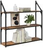 vidaXL Wandregal mit Regal Altholz 80 x 21 x 78,5 cm Holzwerkstoff 882793 Bild 3
