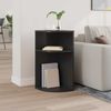 vidaXL Beistelltisch Schwarz 29,6 x 29,6 x 60 cm Holzwerkstoff 891121 Bild 4