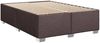 vidaXL Boxspringbett mit Matratze Dunkelbraun 140x200 cm Stoff 3290521 Bild 5