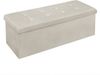 Woltu Sitzhocker (1 St), Gepolstert, mit Stauraum, faltbar Truhen, aus Samt Bild 4