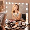 Dripex Schminkspiegel Hollywood Kosmetikspiegel mit 14/15/18LED, 3 Lichtfarben Dimmfunktion Bild 2