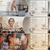 Dripex Schminkspiegel Hollywood Kosmetikspiegel mit 14/15/18LED, 3 Lichtfarben Dimmfunktion Bild 3
