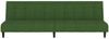vidaXL Schlafsofa 2-Sitzer Dunkelgrün Samt 375765 Bild 5