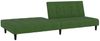 vidaXL Schlafsofa 2-Sitzer Dunkelgrün Samt 375765 Bild 4