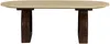 Vente-unique - VORELIA Couchtisch Stein Beige - B 60 cm x H 40 cm x L 120 cm Bild 2