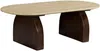 Vente-unique - VORELIA Couchtisch Stein Beige - B 60 cm x H 40 cm x L 120 cm Bild 3