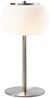 casa NOVA Tischleuchte casa NOVA Tischleuchte HILDA DH 18x33 cm grau Tischlampe Klemmleuchte, Warmweiß Bild 2