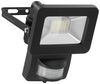 goobay 53877 LED Strahler Bewegungsmelder Außen 10W / PIR Sensor Außenstrahler IP44 / Neutralweißes Licht 850 lm/LED Scheinwerfer Fluter Wandmontage/Gartenstrahler/Schwarz Bild 5