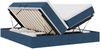 vidaXL Aufbewahrungsbett mit Matratze Blau 180 x 200 cm Polyester 3370354 Bild 2