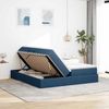 vidaXL Aufbewahrungsbett mit Matratze Blau 180 x 200 cm Polyester 3370354 Bild 4