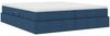 vidaXL Aufbewahrungsbett mit Matratze Blau 180 x 200 cm Polyester 3370354 Bild 5