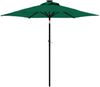 vidaXL Sonnenschirm mit Stahlmast Grün 225x225x212 cm 4005059 Bild 2