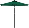 vidaXL Sonnenschirm mit Stahlmast Grün 225x225x212 cm 4005059 Bild 3