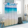 Relaxdays Duschvorhang 180x200 cm mit Motiv Bild 4
