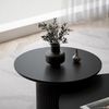 Lookway Couchtisch OVI-Tischset mit geriffelter Basis (2er Set), Durchmesser: ⌀80 cm und ⌀60 cm Bild 3