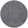 Carpet City Outdoorteppich DUO RUG 5842, rund, Höhe: 5 mm, Wendeteppich Wetterfest In- & Outdoor, Balkon, Terrasse, Wohnzimmer Bild 3