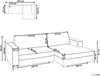 Ecksofa RENDERS Bouclé Cremeweiß linksseitig Bild 2