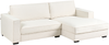 Ecksofa RENDERS Bouclé Cremeweiß linksseitig Bild 5