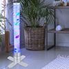 RGB LED Wassersäule, Farbwechsler, klar, Fische, H 61cm Bild 3