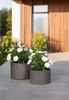 Roccastone mattes Bodengefäß Classic aus Beton Ø 55 cm, Höhe 46 cm anthrazit Bild 4