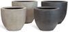 Roccastone mattes Bodengefäß Classic aus Beton Ø 55 cm, Höhe 46 cm anthrazit Bild 5