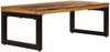 vidaXL Couchtisch 100x50x35 cm Altholz und Stahl 247338 Bild 2