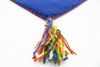 Gabbeh Teppich - Indus »Agra« 40 x 40 cm - dunkelblau - quadratisch Bild 4