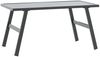 vidaXL 7-tlg. Garten-Sitzgruppe mit Kissen Schwarz Stahl 3283728 Bild 5