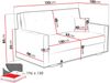 Schlafsofa Viva Sonic III (Farbe: Coral 45) Bild 5