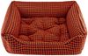 Dandy Dog Hundebett Houndstooth Orange Größe XL Bild 2