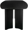 Vente-unique - TAMENIA Esstisch Holz, Platte Schwarz - B 100 cm x H 76 cm x L 200 cm Bild 4