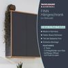 FACKELMANN FINN Doppel Hängeschrank 60 cm breit, Anthrazit/Braun hell Bild 2
