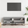 vidaXL TV-Schrank Grau Sonoma 122x34x41 cm Holzwerkstoff 848572 Bild 3