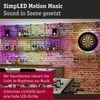 SimpLED LED Strip RGBIC Motion Music Komplettset 3m beschichtet 16W 210lm/m 420 LEDs/m RGB 18VA Bild 2