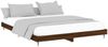 vidaXL Bettgestell ohne Matratze Braun Eiche 120x200 cm Holzwerkstoff 832260 Bild 3