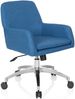 hjh OFFICE Home Office Bürostuhl SHAKE 400 Stoff Blau Bild 2