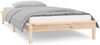 vidaXL Massivholzbett mit LEDs 90x190 cm 820636 Bild 4