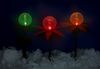 LED Solar-Weihnachtsterne 2x3er mit Farbwechsel Weihnachtsdeko Gartendeko Balkon Bild 3