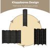 COSTWAY Paravent, Outdoor 6 TLG. Raumteiler 273x180cm klappbar Bild 4