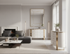 Livin Hill Stilig ST920 Kommode, MDF, Kunstmarmor, Edelstahl, 85 x 40 x 140 cm Bild 4