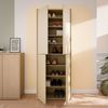 Schuhschrank >ALICE SPRINGS< in Buttergelb - 74,5x191,9x34,9cm (BxHxT) Bild 3