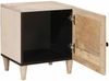 vidaXL Nachttisch 2 pcs Weiß 80 x 50 x 40 cm Holzwerkstoff 4018113 Bild 3