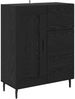 vidaXL Sideboard mit Schubladen Schwarz Eichen-Optik 69,5 x 34 x 90 cm 881638 Bild 2