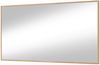 Spiegel Selina / V100, Glas, Holzfarben, Verspiegelt, 119 x 62 x 4 cm Bild 2