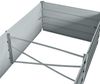 Metall Blumenbeet Hochbeet 240x80x45 cm Grau Pflanzbeet Gemüsebeet Pflanzkasten Bild 5