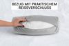 Amilian Nackenrolle 15x40 cm mit Bezug - Kissenrolle - Bettrolle - Nackenstütze, Nackenrolle mit Bezug, ideal als Sofakissen, Kissen, Dekokissen, dekoratives Lagerungskissen für Sofa und Bett Bild 3