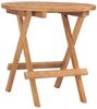 vidaXL 3-tlg. Garten-Essgruppe mit Kissen Klappbar Massivholz Teak 3063172 Bild 3