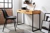 Home affaire Schreibtisch (Maße (B/T/H): 110/45/76 cm), Laptoptisch, Eichenholz, mit 2 Schubladen, filigranes Metallgestell Bild 2